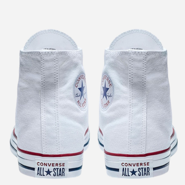 Жіночі кеди високі Converse Chuck Taylor All Star M7650C 36 (3.5US) Білі (886952780388) - зображення 3