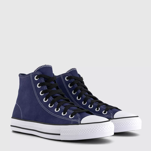 Мужские кеды замшевые высокие Converse Ctas Pro A10581C 45 (11US) 29.5 см Huckleberry Blue (194435310596) - Фото 2 Мужские кеды замшевые высокие Converse Ctas Pro A10581C 45 (11US) 29.5 см Huckleberry Blue (194435310596) - изображение 2
