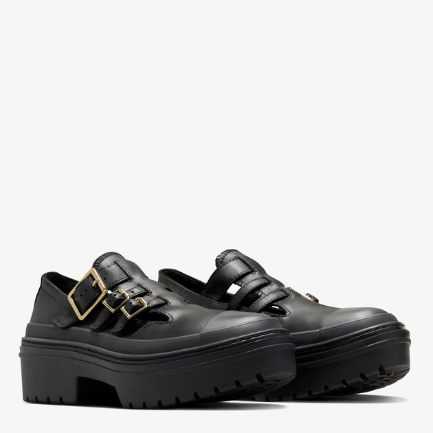 Женские туфли кожаные Converse Chuck Taylor All Star Lugged Heel Mj A10616C 36 (5.5US) 22.5 см Black (194435312446) - изображение 2