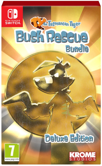 Гра Nintendo Switch TY the Tasmanian Tiger HD: Bush Rescue Bundle Deluxe Edition (Картридж) (5056635608819) - зображення 1