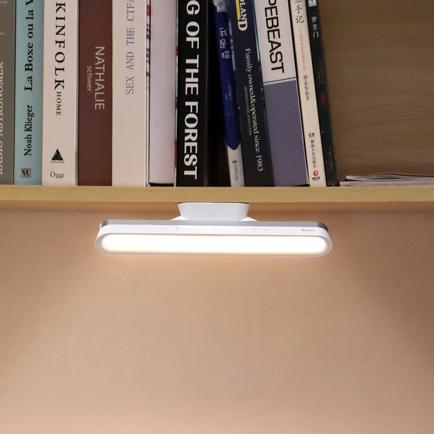 Світильник Baseus Magnetic Stepless Dimming Charging Desk Lamp Pro White (DGXC-02) - зображення 9