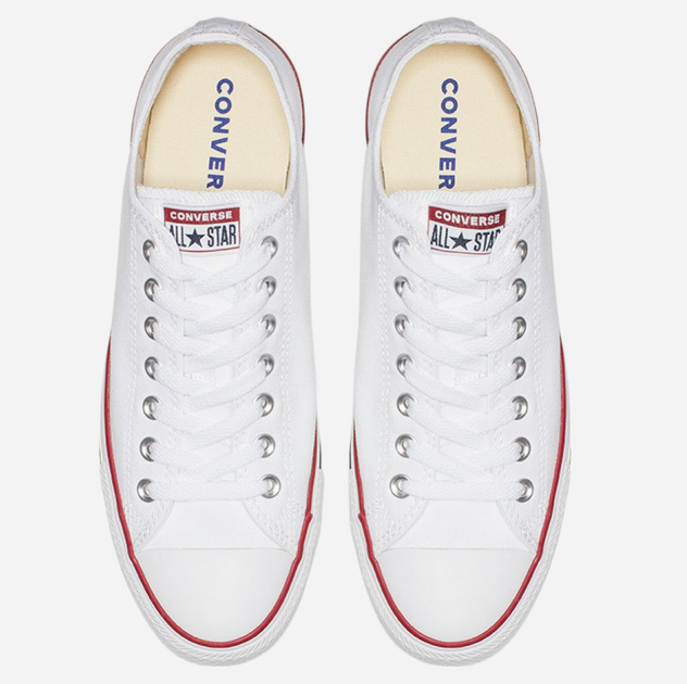 Чоловічі кеди низькі Converse Chuck Taylor All Star M7652C 42.5 (9US) Білі (886952780661) - зображення 5