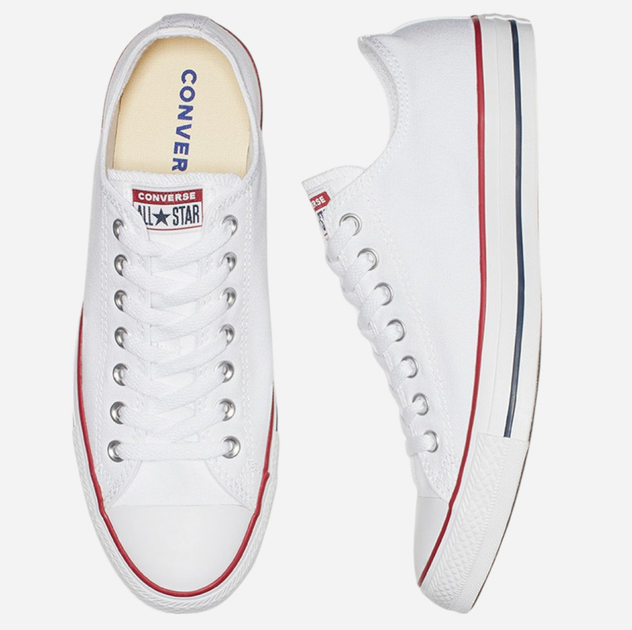 Чоловічі кеди низькі Converse Chuck Taylor All Star M7652C 42.5 (9US) Білі (886952780661) - зображення 6