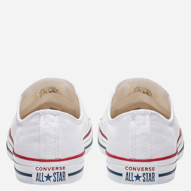 Чоловічі кеди низькі Converse Chuck Taylor All Star M7652C 44 (10US) Білі (886952780685) - зображення 4