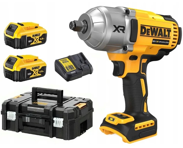 Ударний акумуляторний гайковерт DeWALT DCF900P2T - Фото 1 Ударний акумуляторний гайковерт DeWALT DCF900P2T - зображення 1