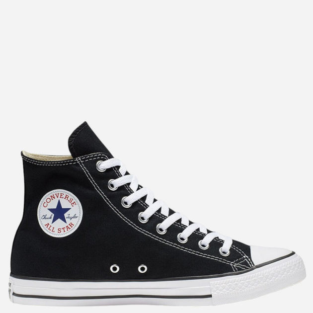 Trampki damskie materiałowe wysokie Converse Chuck Taylor All Star M9160C 36.5 (4US) Czarne (886952781248) - obraz 1