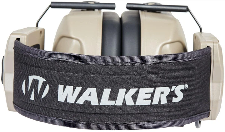 Активные тактические наушники Walker's XCEL-100 Вт Песок - Фото 4 Активные тактические наушники Walker's XCEL-100 Вт Песок - изображение 4