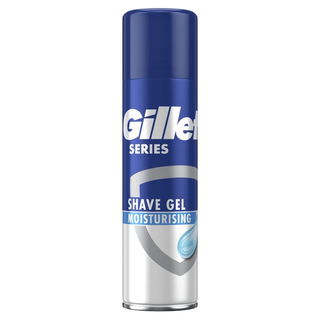 Гель для гоління Gillette Series 200 мл зволожуючий - Фото 1 Гель для гоління Gillette Series 200 мл зволожуючий - зображення 1