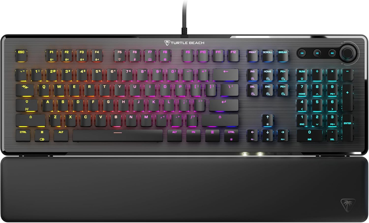 Klawiatura przewodowa Turtle Beach Vulcan II - 100% Mechanical Keyboard Black (0731855210084) - obraz 1