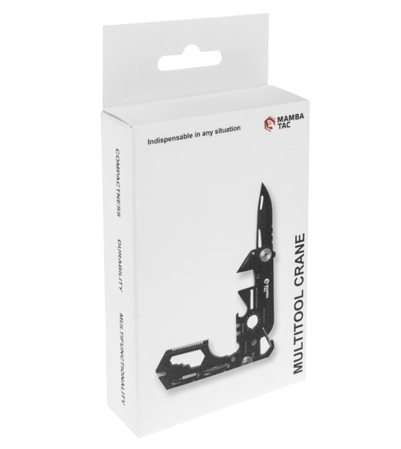 Мультитул Mamba Tac Axe Crane 25 в 1 Черный MBT-CRN - Фото 2 Мультитул Mamba Tac Axe Crane 25 в 1 Черный MBT-CRN - изображение 2