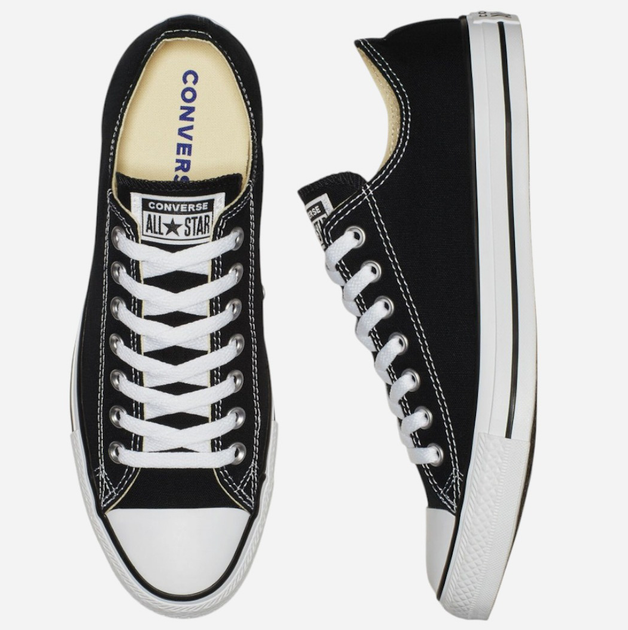 Trampki męskie materiałowe do kostki Converse Chuck Taylor All Star M9166C 46 (11.5US) Czarne (886952783884) - obraz 6