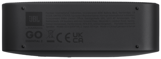 Портативна колонка JBL Go Essential 2 Black (JBLGOES2BLKEU) (7089280) - изображение 8