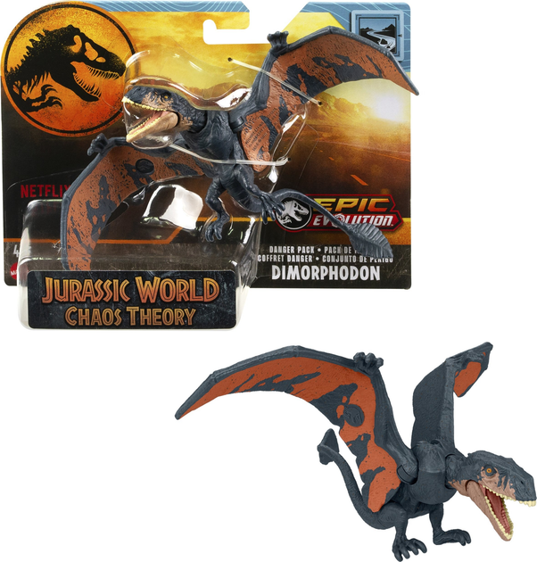 Фігурка Mattel Jurassic World Небезпечний динозавр HTK54 (194735192588) - зображення 2