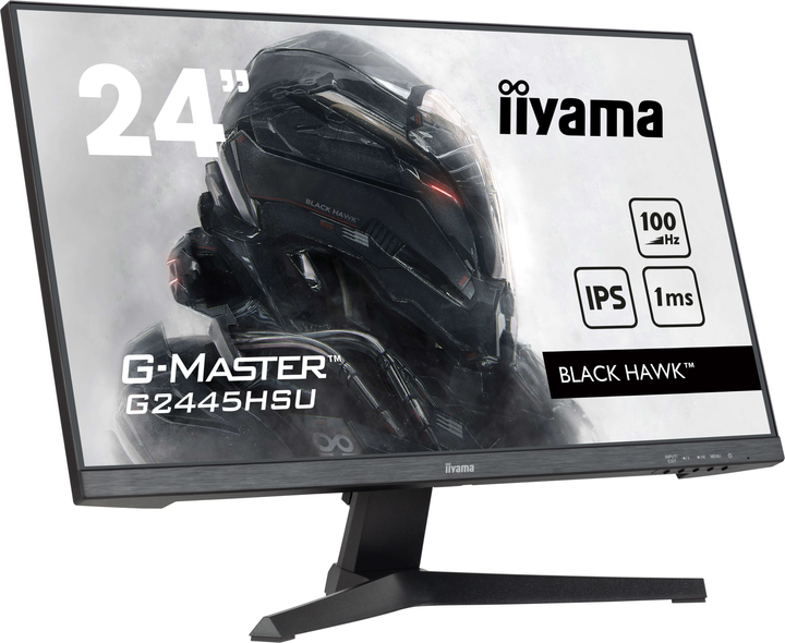 Monitor 23.8" iiyama G-Master Black Hawk G2445HSU-B2 - obraz 4