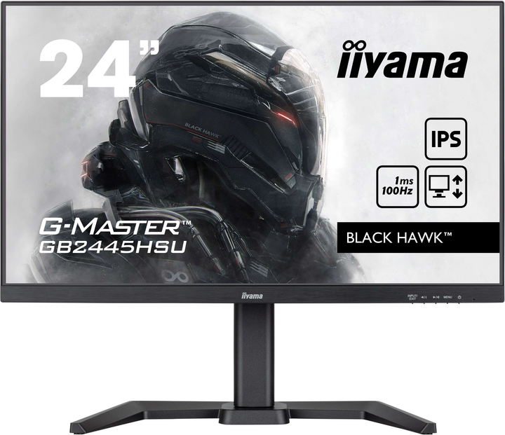 Monitor 23.8" iiyama G-Master Black Hawk GB2445HSU-B2 - obraz 1