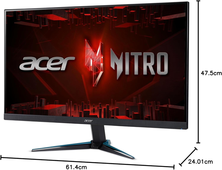 Монітор 27" Acer Nitro VG270UEbmiipx (UM.HV0EE.E13) - зображення 8