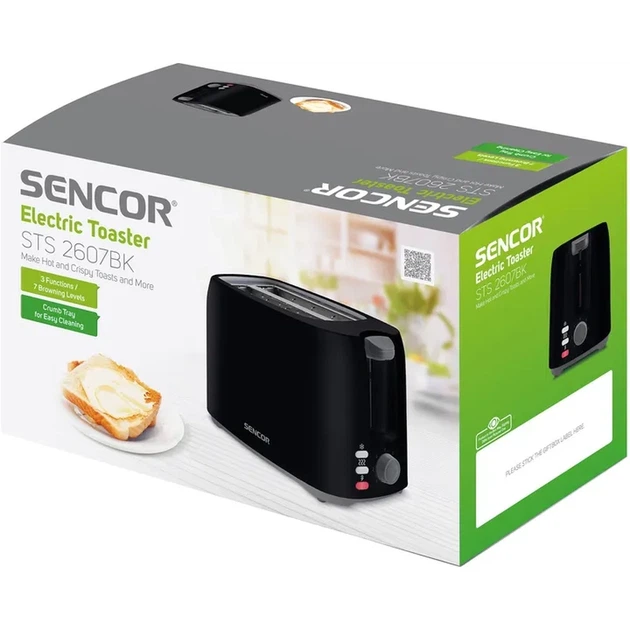 Тостер SENCOR STS2607BK - изображение 10