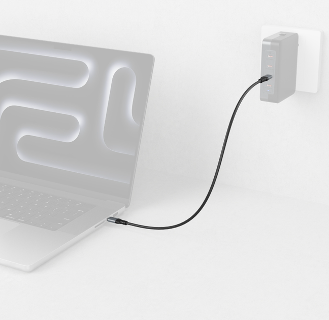 Кабель живлення USB-C потужністю 240 Вт Smallrig 4908 - Фото 2 Кабель живлення USB-C потужністю 240 Вт Smallrig 4908 - изображение 2