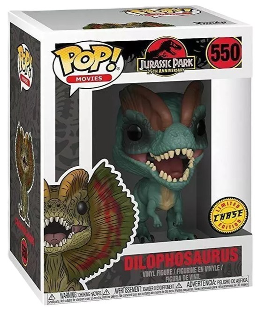 Figurka Funko Pop! Jurassic Park Dilophosaurus 550 (889698267366) - obraz 1