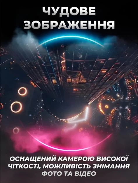 Складаний fpv дрон квадрокоптер фпв з камерою на радіокеруванні Andowl F35X1 4k hd камера gps пульт управління джойстик 100м акумулятор 600mAh дитячий коптер чорний дрони квадрокоптери на пульті управління - зображення 6