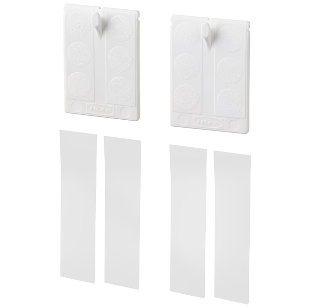 Самоклеючий гачок для рамки ALFTA IKEA 503.828.41 білий - Фото 1 Самоклеючий гачок для рамки ALFTA IKEA 503.828.41 білий - зображення 1