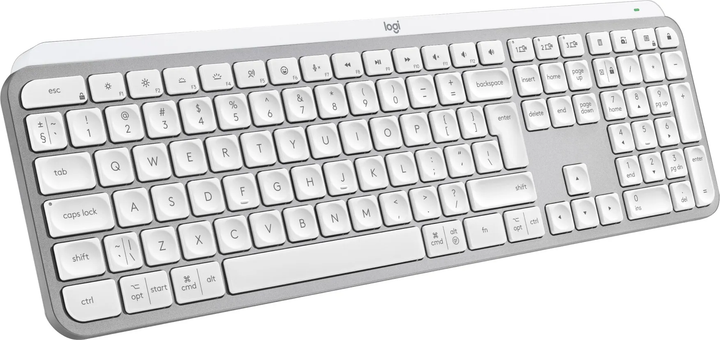 Bezprzewodowa klawiatura Logitech MX Keys S Advanced Wireless Illuminated Pale Grey (920-011588) - obraz 2