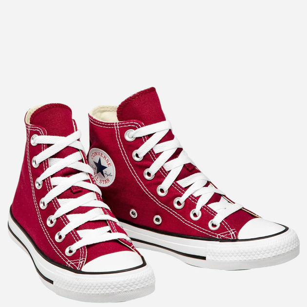 Trampki damskie materiałowe wysokie Converse Chuck Taylor All Star M9613C 36 (3.5US) Bordowe (886952781910) - obraz 2