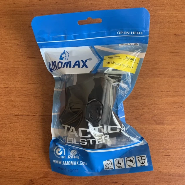 Кобура Amomax для пістолета Макарова ПМ із системою моллі - Фото 4 Кобура Amomax для пістолета Макарова ПМ із системою моллі - зображення 4