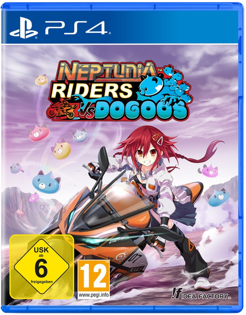 Гра PS4 Neptunia Riders VS Dogoos - Day One Edition (Blu-ray диск) (5060941719404) - зображення 1