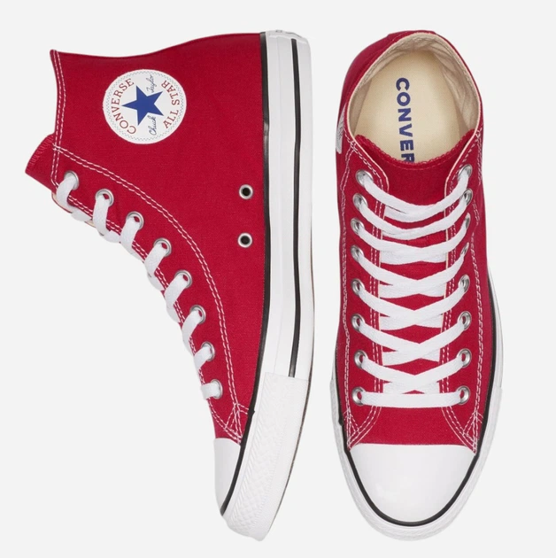 Жіночі кеди високі Converse Chuck Taylor All Star M9621C 36 (3.5US) Червоні (886952782085) - зображення 5