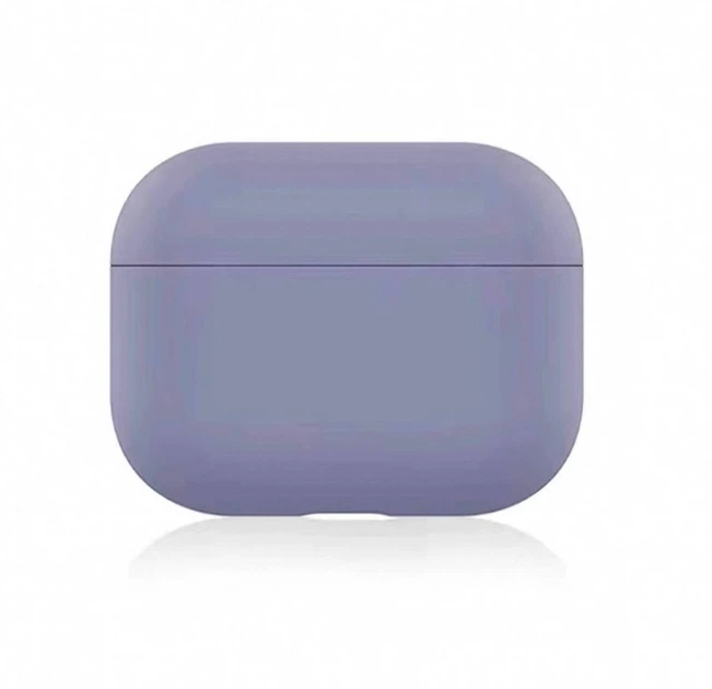 Чехол для наушников Airpods Pro 1 Пепельно - Синий - Фото 2 Чехол для наушников Airpods Pro 1 Пепельно - Синий - изображение 2