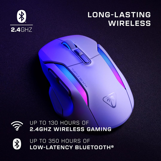 Mysz Turtle Beach Kone II Air White (0731855711055) - obraz 10