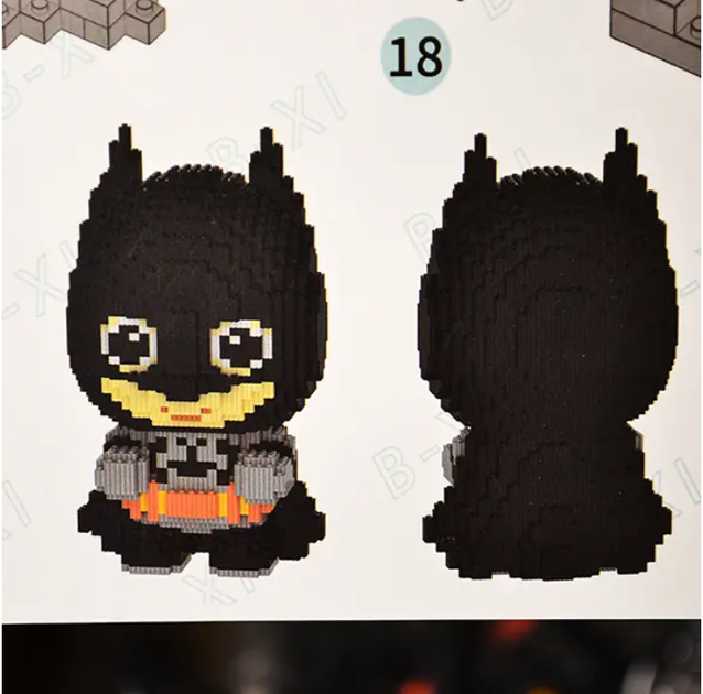 3D Конструктор TOPA Magic Blocks Marvel Супергерои Бэтмен 30 см MW-SS01 - Фото 3 3D Конструктор TOPA Magic Blocks Marvel Супергерои Бэтмен 30 см MW-SS01 - изображение 3