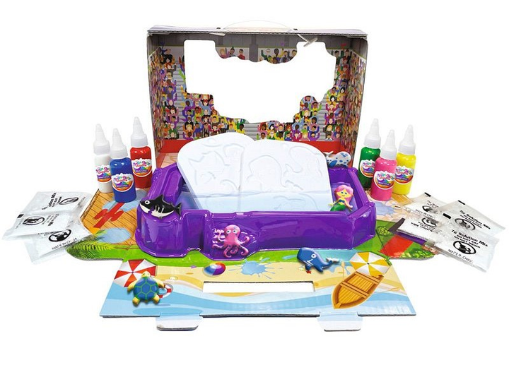 Zestaw dla dziecięcej kreatywności Simba Aqua Gelz Super Aqua Park Set 6322456 (4006592069711) - obraz 3