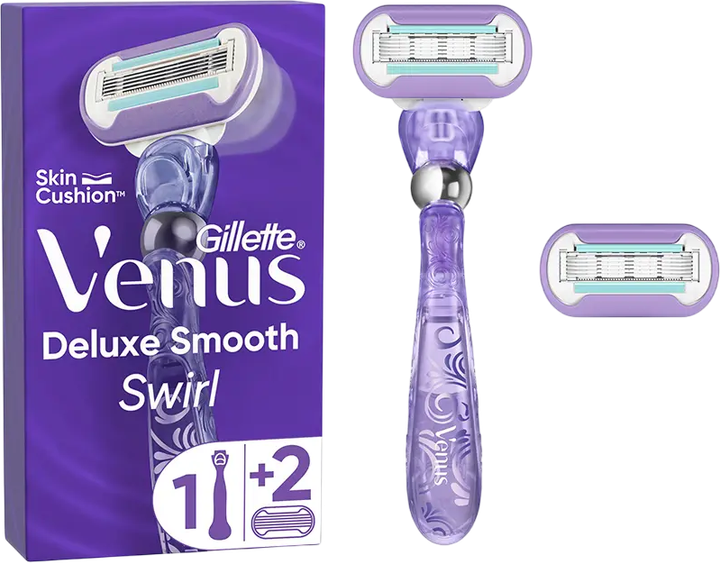 Жіноча бритва Gillette Venus з 2 змінними картриджами (8700216073349) - зображення 1