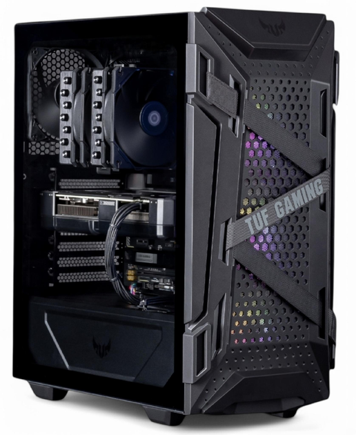 Игровой Компьютер ASUS - Ryzen 5 7600X3D / GeForce RTX 3050 8ГБ / 64ГБ ...