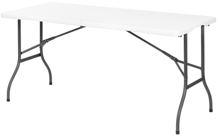 Стіл складаний ModernHome by Multistore чорний (HTF153 WHITE) - зображення 4