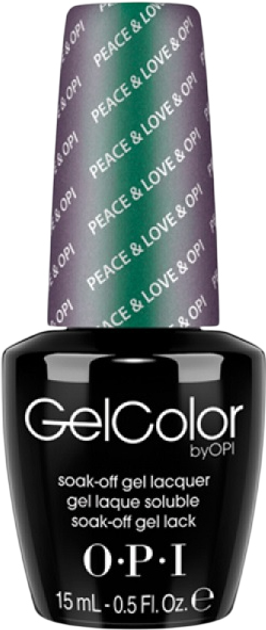 Lakier żelowy do paznokci Opi GelColor Gcf56 Peace & Love & Opi 15 ml (619828097897) - obraz 1