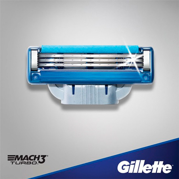 Станок Gillette Mach3 Turbo (1) - зображення 9