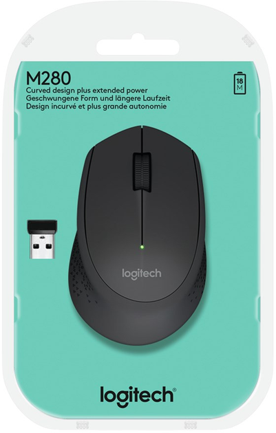 Миша Logitech M280 Wireless Black (910-004287) - зображення 6