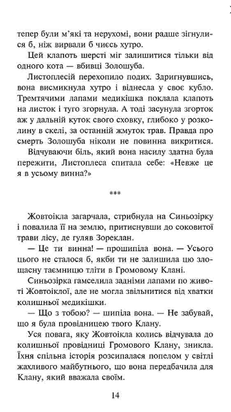 Книга Коти-вояки. Сила трьох. Книга 6. Сходить сонце. Автор - Ерін Гантер (АССА) - Фото 4 Книга Коти-вояки. Сила трьох. Книга 6. Сходить сонце. Автор - Ерін Гантер (АССА) - зображення 4