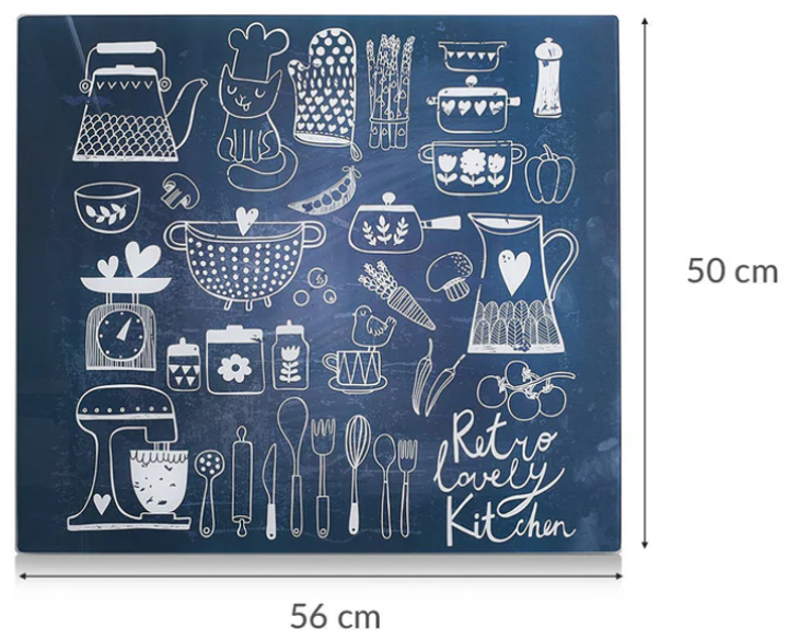 Płyta ochronna na kuchenkę Zeller 50 x 56 cm (4003368263090) - obraz 3