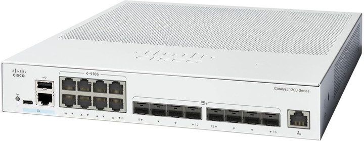 Комутатор Cisco Catalyst 1300 (C1300-16XTS) - зображення 1