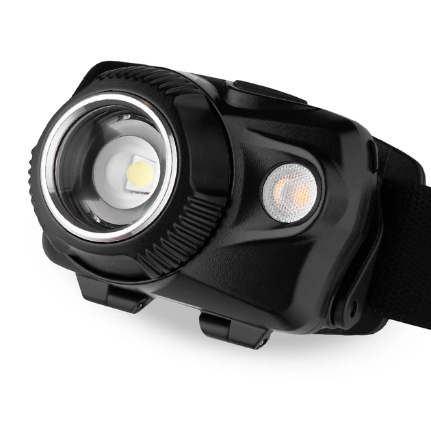 Ліхтар налобний Brevia 700Lm, Focus Control, 800mAh/3xAAA, IP64 (білий/теплий білий) 14700FBX1 - Фото 3 Ліхтар налобний Brevia 700Lm, Focus Control, 800mAh/3xAAA, IP64 (білий/теплий білий) 14700FBX1 - зображення 3