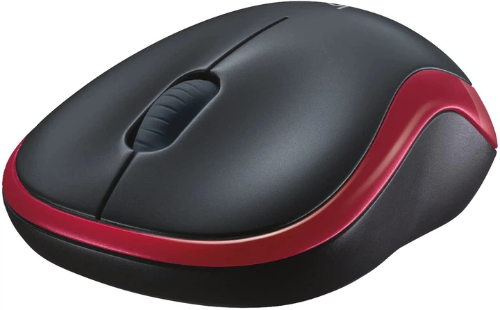 Mysz Logitech M185 Wireless czerwona (910-002237/910-002240) - Zdjęcie 5 Mysz Logitech M185 Wireless czerwona (910-002237/910-002240) - obraz 5