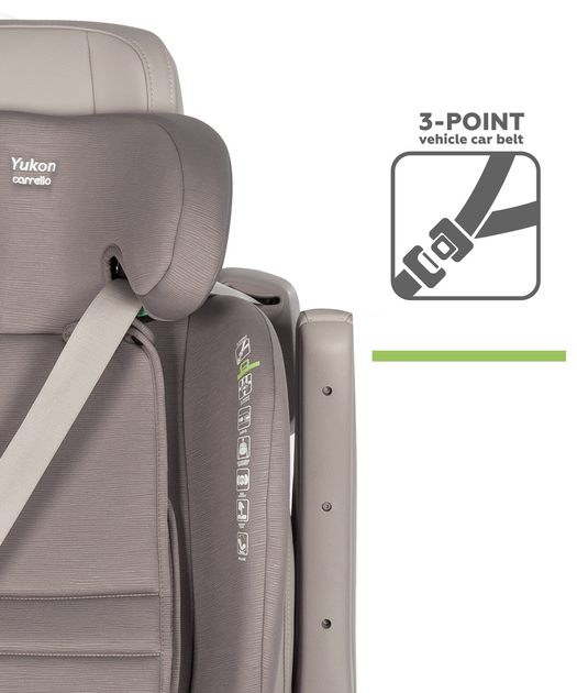 Автокресло универсальное детское Carrello Yukon CRL-15808 Sandstone Beige i-Size - изображение 7