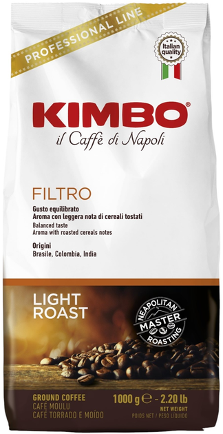 Kawa mielona Kimbo Filtro 1 kg (8002200601317) - obraz 1