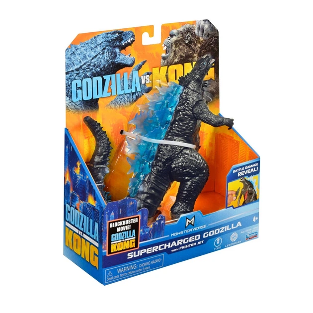 Фігурка GODZILLA VS. KONG - Ґодзілла з суперенергією та з винищувачем - изображение 6