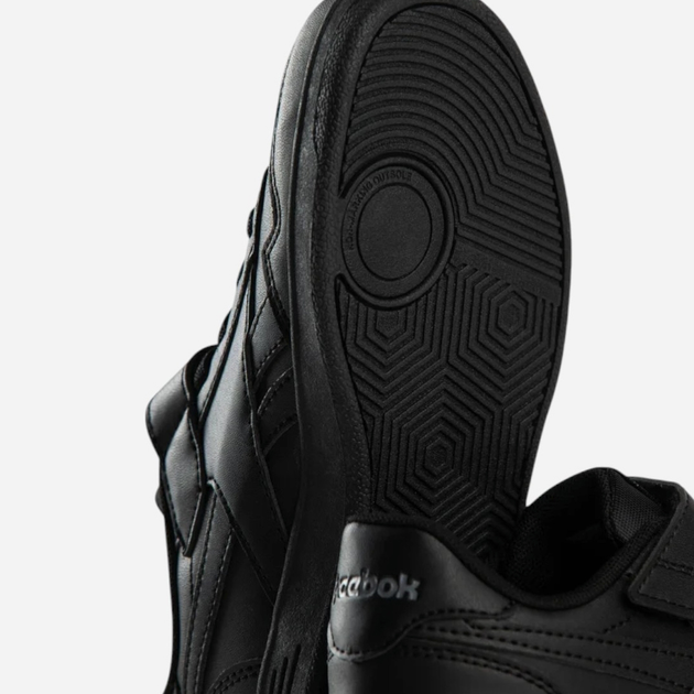 Дитячі кросівки для хлопчика Reebok Court Advance Elastic & Top Strap 100222425 31.5 (1US) Чорні (1200161503573) - зображення 6