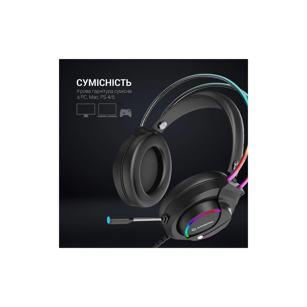 Наушники GamePro HS733 Black - изображение 9